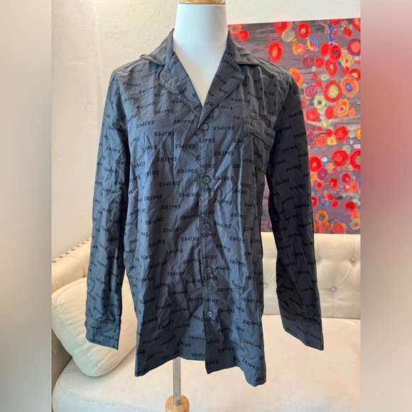 NWT Skims Spa Button Up Sleep Top size S - Picture 6 of 7